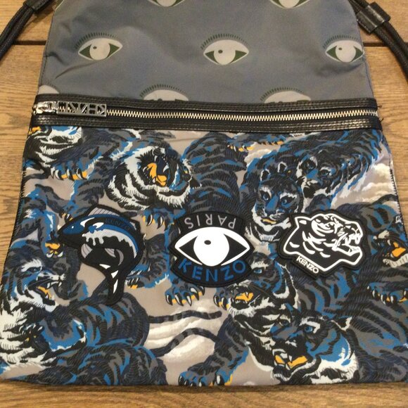 Kenzo Eye Patch Backpack - Multicolor Kenzo Kenzo Eye Patch Backpack USD 212 main image 6